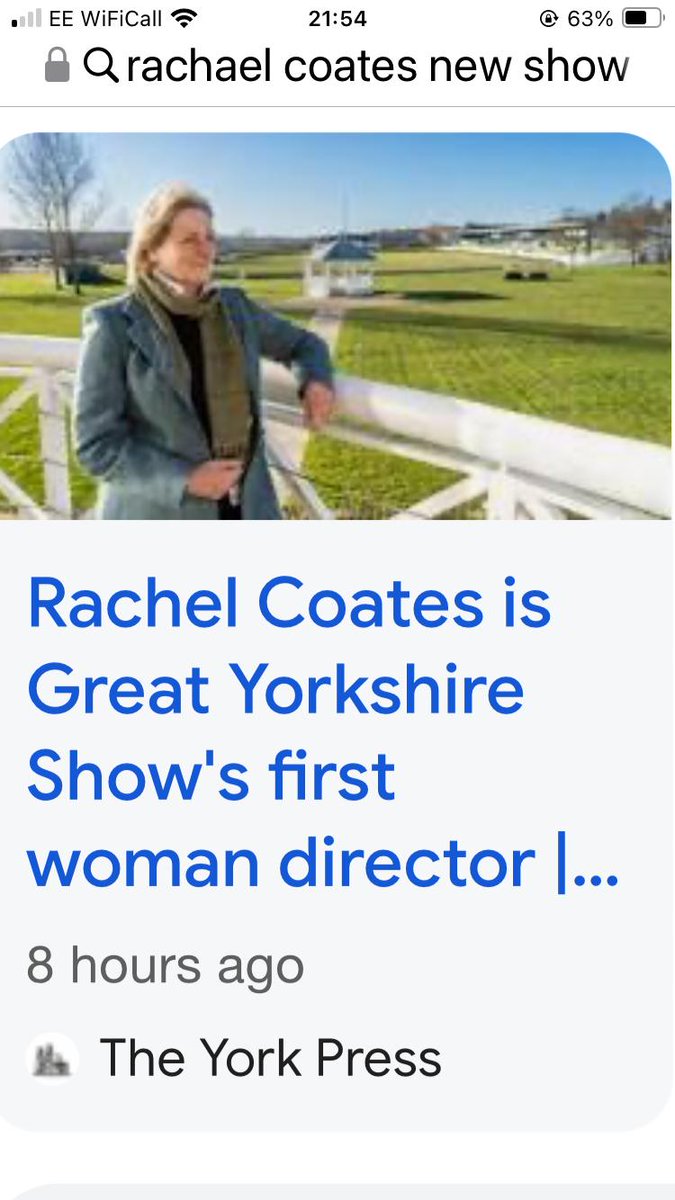 Congratulations @rachel_addyman for your new post of Gt Yorkshire Show's first woman director! Brilliant news!!!