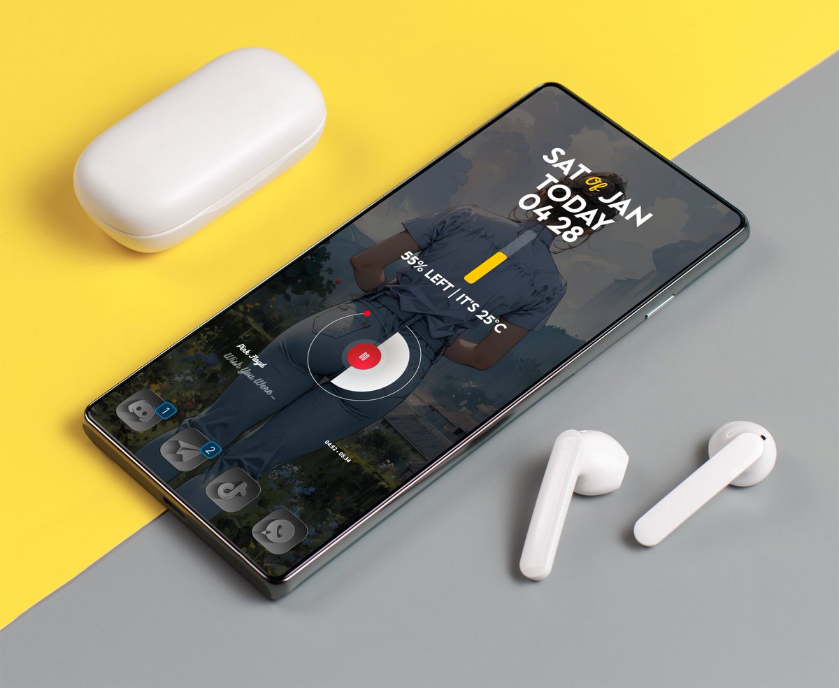 homescreenvibes's tweet photo. Good morning.
📍Nova Launcher
📍Muzei @romannurik
📍Wallpaper @HB19890628
📍Divergence KWGT (db2) #phonecustomization
📍Sheer KWGT (044) @asdlordesigns
📍Tha_black icons #An_Arj_Art
📍Temps @andro_idfans
#android #withnova #wallpapers #personalisation #widgets #icons #HS2i https://t.co/ZeFMdJPjd5
