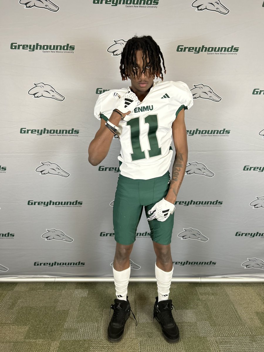 I had a great visit at <a href="/ENMUFootball/">Eastern New Mexico University Football</a> and I am very blessed for the scholarship! <a href="/CoachKelleyLee/">Kelley Lee</a>