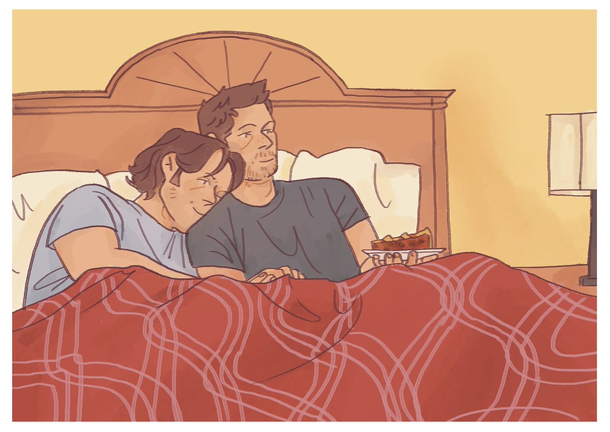 here's my art for the fic "put my feet on the ground" by hellostarling for the spn proship bang! you can read it here: archiveofourown.org/works/52468423
#supernatural #wincest #samwinchester #deanwinchester