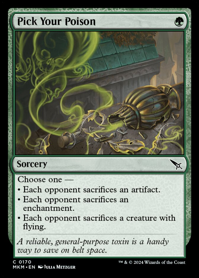 Might actually be a pretty solid sideboard option in formats with The One Ring.