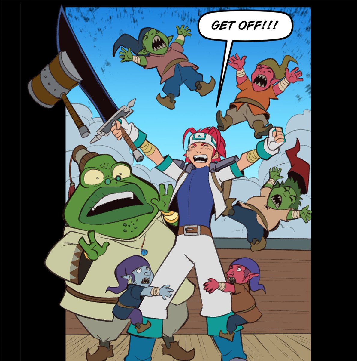 ZerakyComic's tweet photo. Fairy Robbery 3 pages 16 a
https://t.co/MRHANIWq7A
#comics #comicbooks #indiecomics #sequentialart #sequentialartist #webcomic
#digitalcomic #originalcharacter #clipstudiopaint #drawing
#illustrator #artist #artwork #zeraky #webtoons #webtoonseries https://t.co/crhkUZfHUL