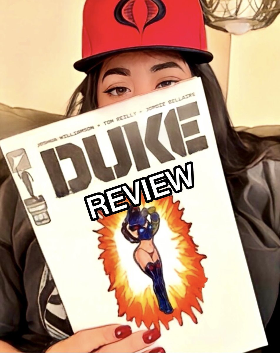 1) Here’s my review of Duke, I’ll post the actual review in the comments… #duke #gijoe #yojoe #cobra #cobracommander #comicbookcovers #comicbooks #comics #comicbookreview #cocogal