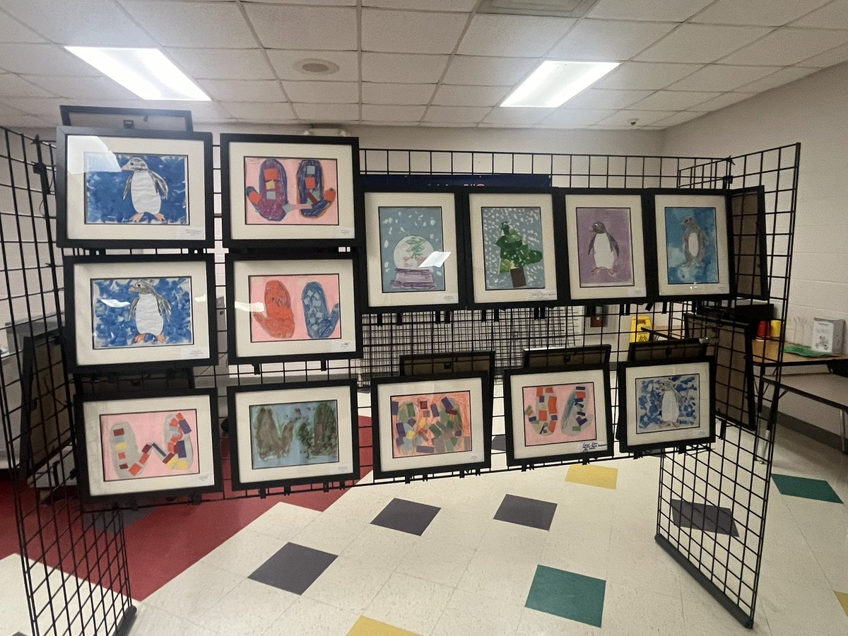 The 23-24 Carver Winter Art Show was a huge success! Beautiful art, excited families and a wonderful display! 🎨🎨 <a href="/CarverESCubs/">Carver Elementary</a> <a href="/WendellNC/">Town of Wendell</a> <a href="/WCPSS_TitleI/">WCPSS Title I</a> <a href="/WCPSS_Arts/">WCPSS Arts Education</a>