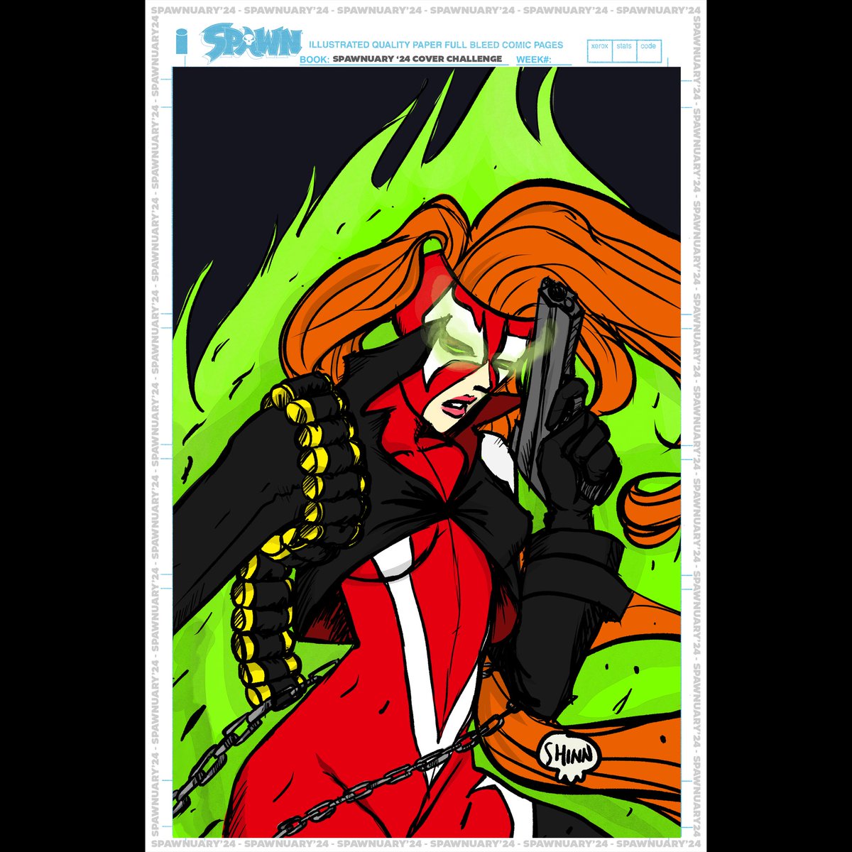 HoraToraStudios's tweet image. #Scorched #shespawn #spawnuary #spawnchallenge @ToddMcFarlane @McFarlaneComics