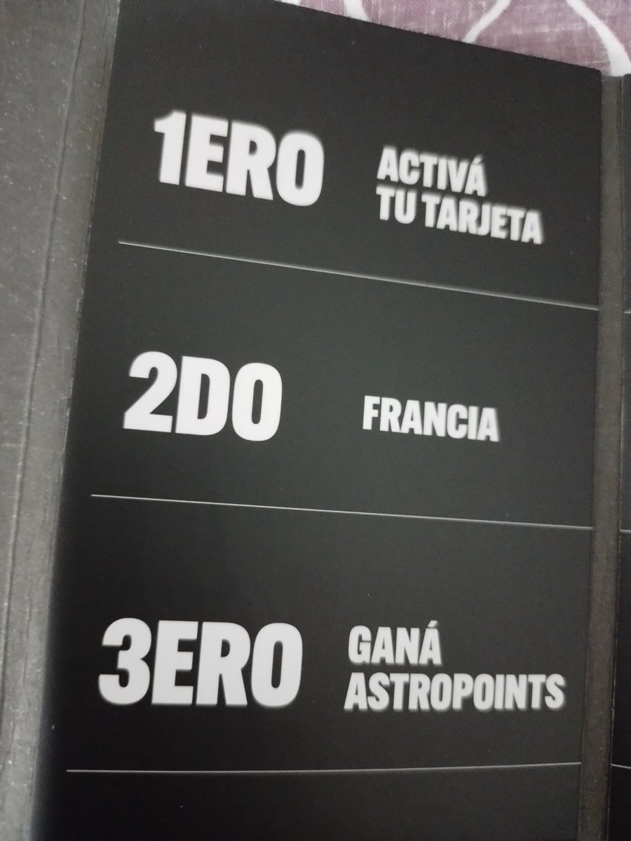 WingSTips's tweet image. Se me dio por pedir la tarjeta física de astropay y es una genialidad como viene.
Ya que esta la ligaba Francia no ? 🤣