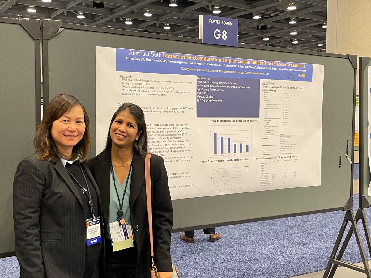 Priya Goyal (@pgoyal2323) on Twitter photo The smiles that say it all. Thank you <a href="/RuthHe12/">Ruth He, MD, PhD</a> for making this possible. <a href="/LombardiCancer/">Georgetown Lombardi</a> <a href="/RueschCenter/">Cure GI Cancers</a> #ASCOGI24 #GI24 The smiles that say it all. Thank you <a href="/RuthHe12/">Ruth He, MD, PhD</a> for making this possible. <a href="/LombardiCancer/">Georgetown Lombardi</a> <a href="/RueschCenter/">Cure GI Cancers</a> #ASCOGI24 #GI24