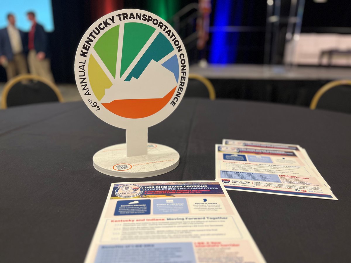 3 Contracts, 2 States, 1 Bridge! Henderson County Judge Executive <a href="/bradschneider1/">Bradley L. Schneider</a> led a panel discussion at the <a href="/KBT4AllModes/">Kentuckians for Better Transportation</a> conference. 

This was a great opportunity to highlight how this project is changing the landscape of Henderson and Evansville! 

 <a href="/KYTC/">Kentucky Transportation Cabinet</a>  <a href="/INDOT/">INDOT</a>