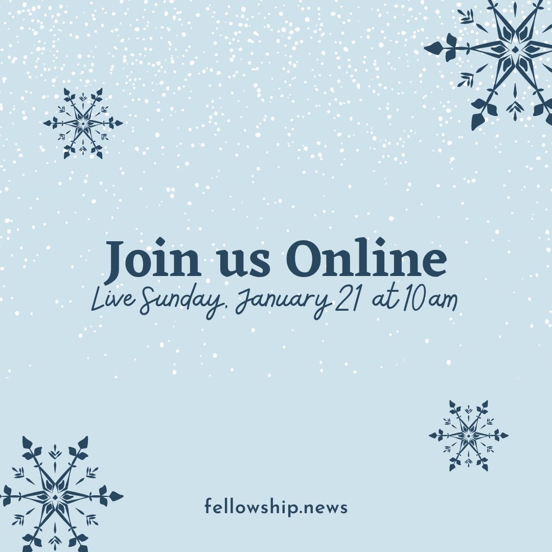 ❄️ It's COLD outside! ❄️

Join us Sunday, 10am from the comfort of your couch for worship as we continue our Haggai Series with Haggai 2:1-9. 

Due to the icy parking lots &amp; walkways at our campuses, we are not meeting in person on Sunday. ⁠

🔗 youtube.com/c/fellowshipme…