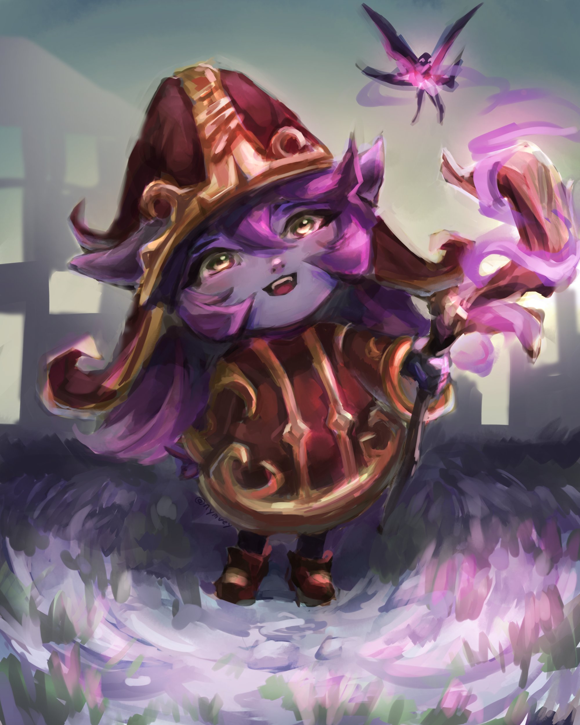 Riot Forge on X: Meet the champion yordles: Lulu 🦋🟣✨ She's heeeeere,  residing in Inspiration Isle she brings magic to the island and the party!   / X