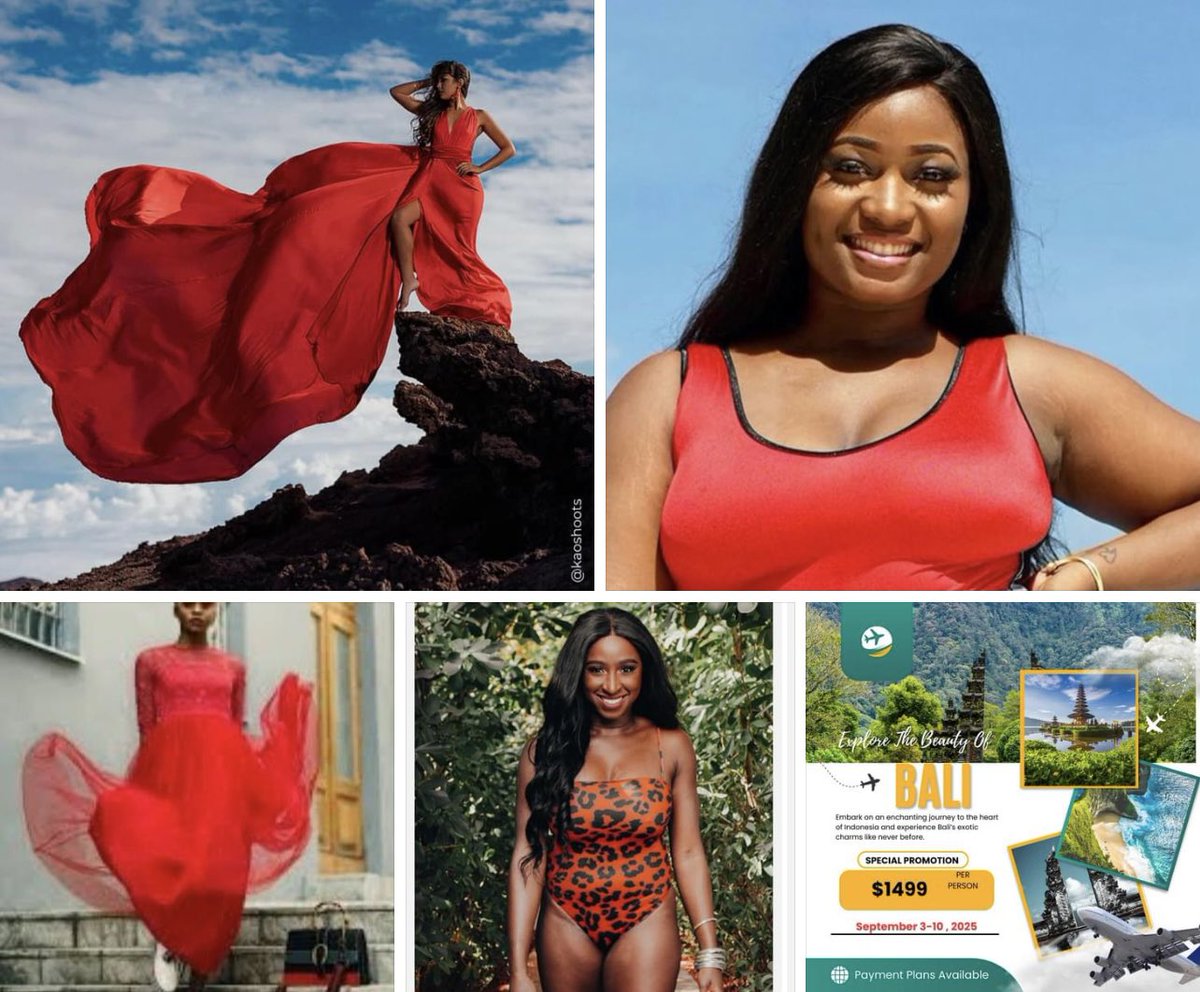 National Wear Red Day is fast approaching 💃🏾 and our 2025 Bali - Eat ! Pray ! Love trip is available to book now!!!! Did you know wearing the color Red is good for your soul?💃🏾 Payment Plans are available ! DM rednailstravel@gmail.com 💃🏾rednailstravel.com