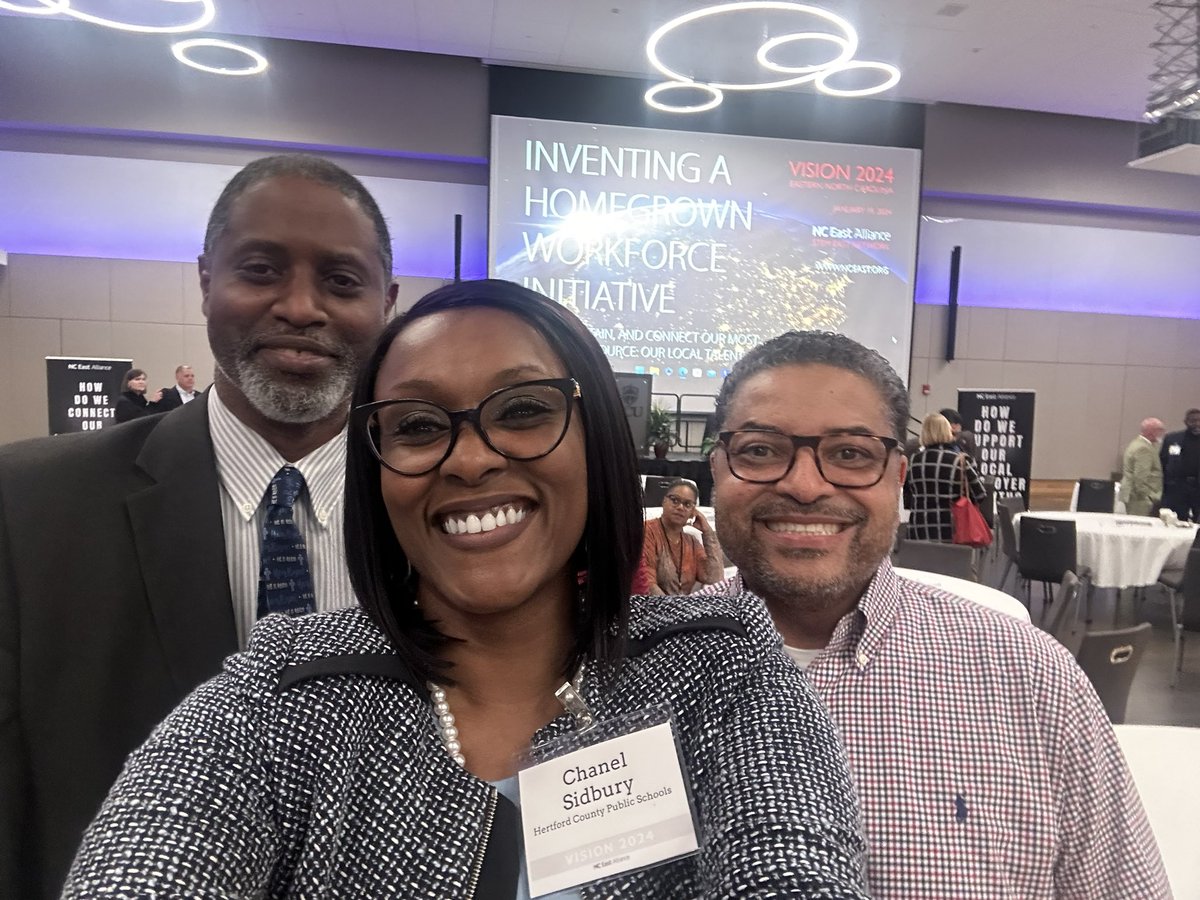 ChanelSidbury's tweet photo. Had an amazing day on my Alma mater’s campus at VISION 2024. Jose & Jen rocked the house with amazing student panelists and insights on getting STEM access to students.
This is what the work is all about! #STEMeast #Vision2024 https://t.co/xFYTD6ANfx