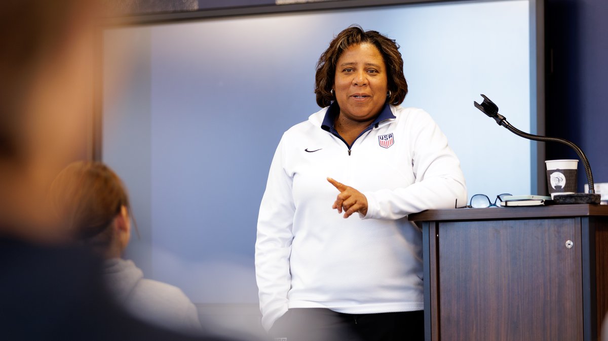 We would like to extend our congratulations to Karla Thompson, a friend, educator and a key contributor of our department for many years.

Karla was inducted into the second class of the Black Soccer Coaches Hall of Fame this last week at the United Soccer Coaches convention.
