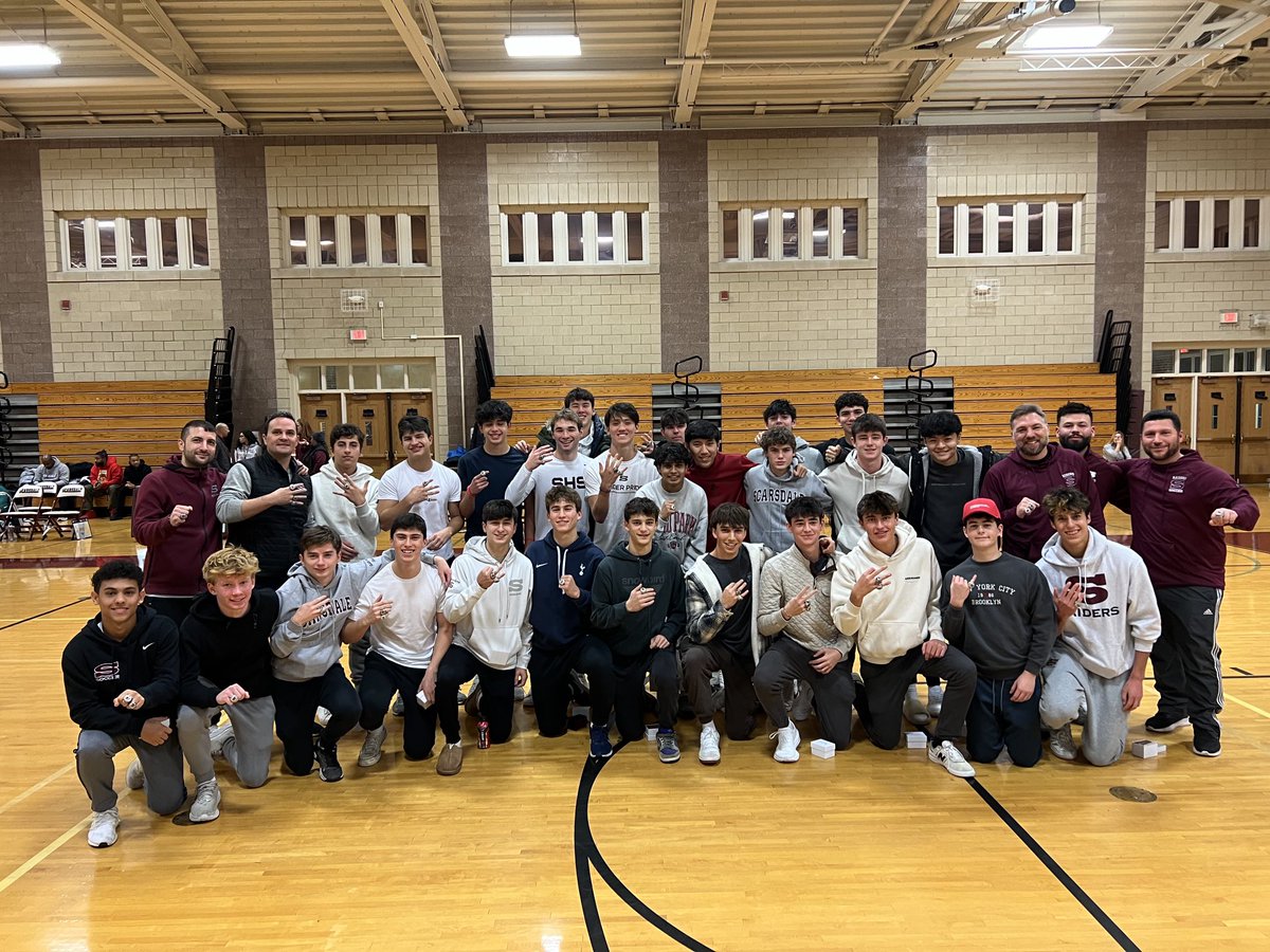 2023-2024 NYS Class AA Champs! Ring night at half time of ⁦<a href="/ScarsdaleBHoops/">ScarsdaleBoysBasketball</a>⁩ &amp; ⁦<a href="/NewRochelleED/">City School District of New Rochelle</a>⁩. ⁦<a href="/lohudsports/">lohud sports</a>⁩ ⁦<a href="/lohudhoopsmbd/">lohudhoopsmbd</a>⁩ ⁦<a href="/ScarsInquirer/">Scarsdale Inquirer</a>⁩ #bringbacktodd