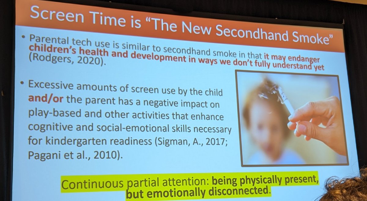 Screentime is the new "Secondhand smoke" #SCAAP #Catch2024