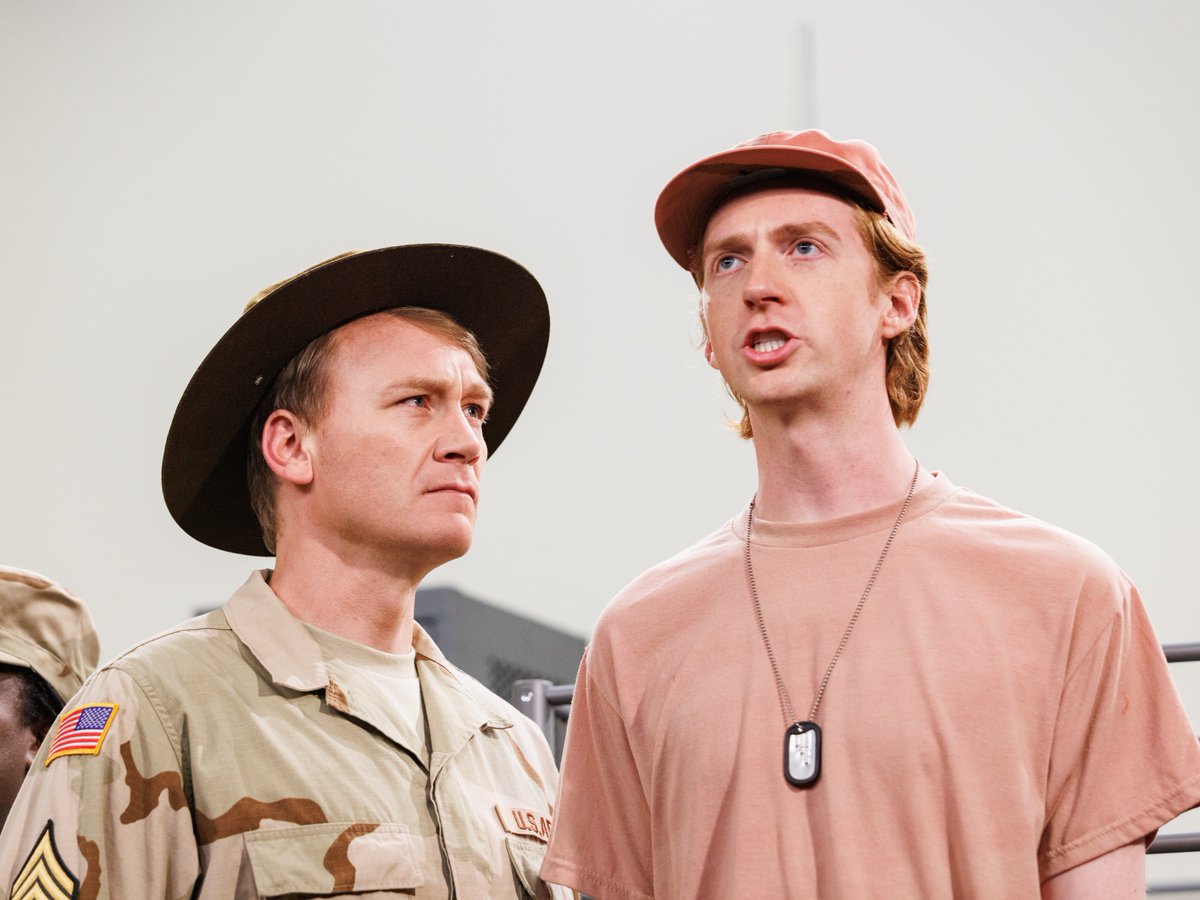 studioc_tv's tweet photo. Military recruits, who have never done their own laundry before, face the consequences. New video just dropped! https://t.co/1ViaXmdyDB

#StudioC #messyuniforms #militaryrecruit #laundryfails #sketchcomedy https://t.co/x1oxu6Zeum