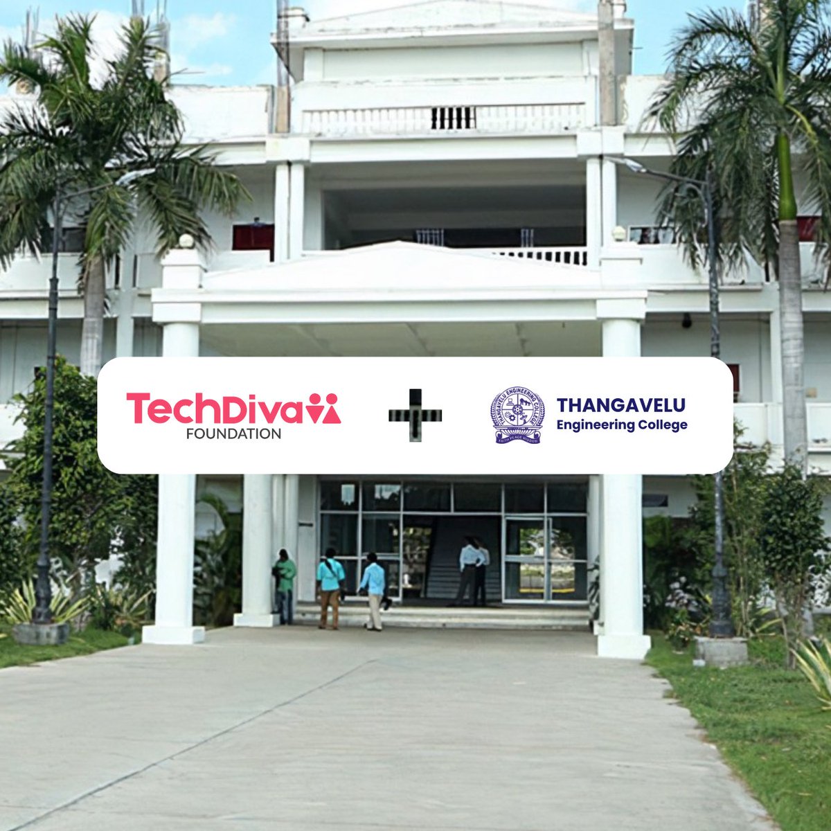 WeAreTechDiva's tweet photo. TechDiva Foundation and Thangavelu Engineering College &amp; T J Institute of Technology are partnering for the All Girls Hackathon Edition 2! Let's inspire tech innovation in every girl. #ThangaveluEngineeringCollege #AllGirlsHackathon #AGH2024  #NationalGirlChildDay #WeAreTechDiva https://t.co/teETjbdrrB