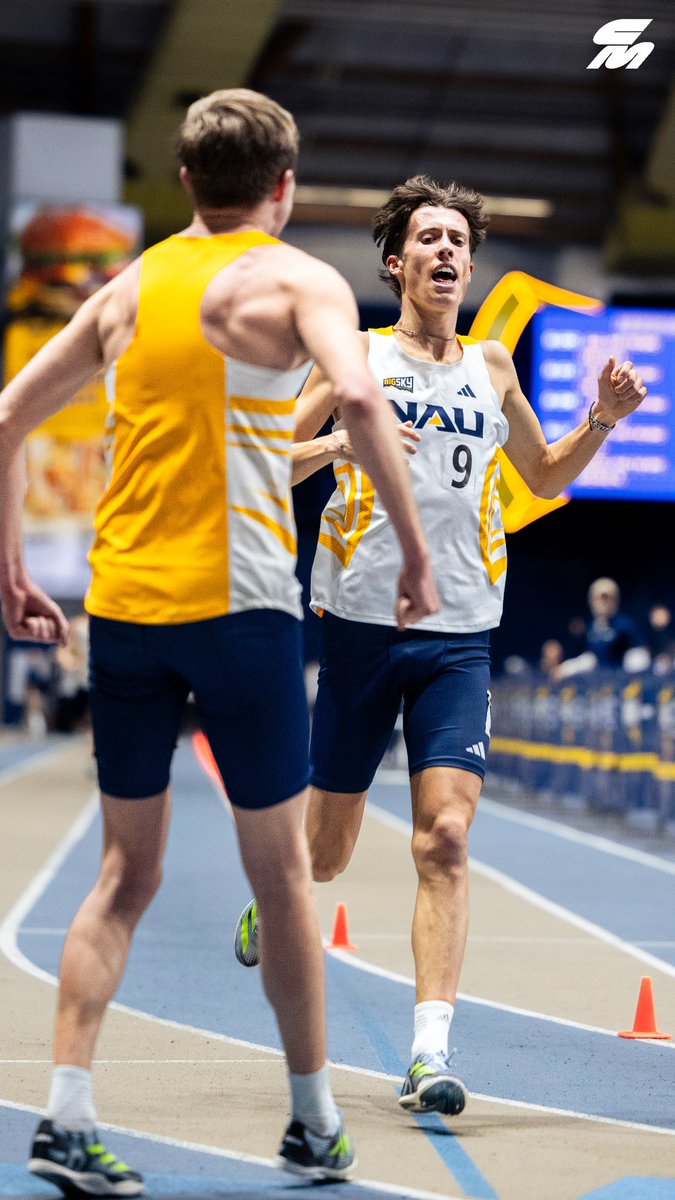 3:57.33 at 7000 ft (?!?!?!)🤯🤯🤯

<a href="/Nico__Young__/">Nico Young</a> breaks barriers at altitude with an effort that the NCAA converts to the equivalent of a 3:48.71 mile at sea level 

📸: <a href="/noahhhales/">Noah Hales</a>