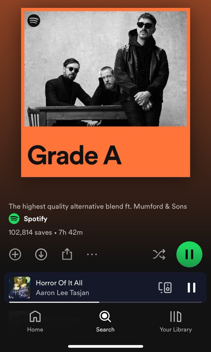 aaronleetasjan1's tweet photo. Thank you @Spotify for adding Horror Of It All to the Grade A playlist!

Stream it here now: https://t.co/DYJiNSUHSM https://t.co/2s4WHS6sI5
