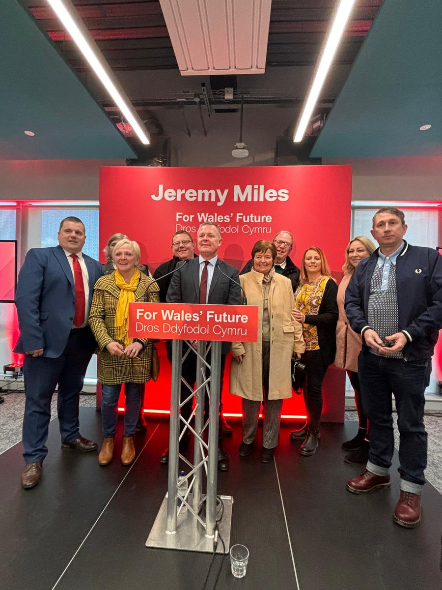 Julie Edwards (@julieedwar) on Twitter photo So pleased that the Rhondda and Ogmore CLP came out tonight and nominated <a href="/Jeremy_Miles/">Jeremy Miles</a> for Welsh Labour Leader. A definitive vote of 57-36. Members spoke highly of Jeremy’s qualities and what he will bring to the role if successful. Wonderful to hear reasons why he deserves it! So pleased that the Rhondda and Ogmore CLP came out tonight and nominated <a href="/Jeremy_Miles/">Jeremy Miles</a> for Welsh Labour Leader. A definitive vote of 57-36. Members spoke highly of Jeremy’s qualities and what he will bring to the role if successful. Wonderful to hear reasons why he deserves it!