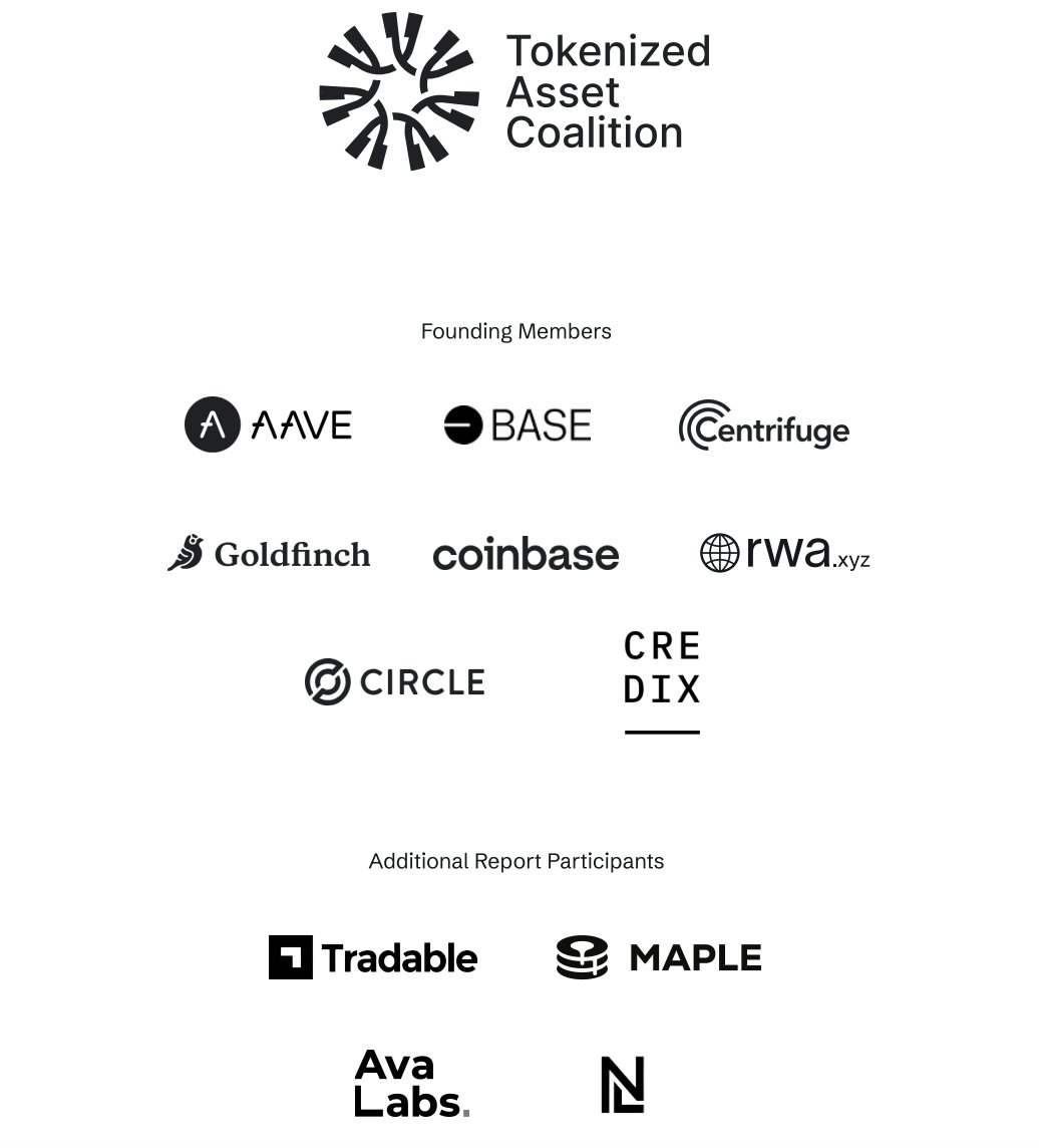 👀Have you read the new @TACoalition Report? The State of Asset Tokenization 2024 Outlook can be downloaded and read at rwa.xyz/blog/tokenized… Attached pics include a sneak peak on the section from @goldfinch_fi contributor @CarterAppleton on Bringing Crypto to the World!…