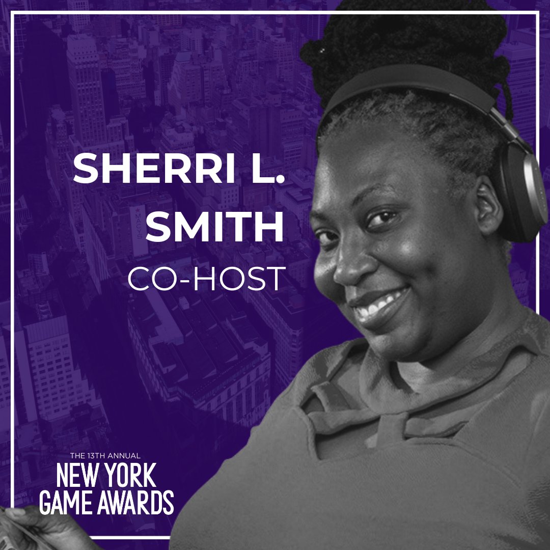 NYVGCC is excited to announce that Circle Board member @misssmith11 will join @Reggie and @haroldgoldberg as co-host at the #NYGameAwards on 1/23 at 8 pm. Sherri has been a valued Critics Circle member for nearly a decade! Catch Sherri and the rest of us live on YouTube/Twitch!