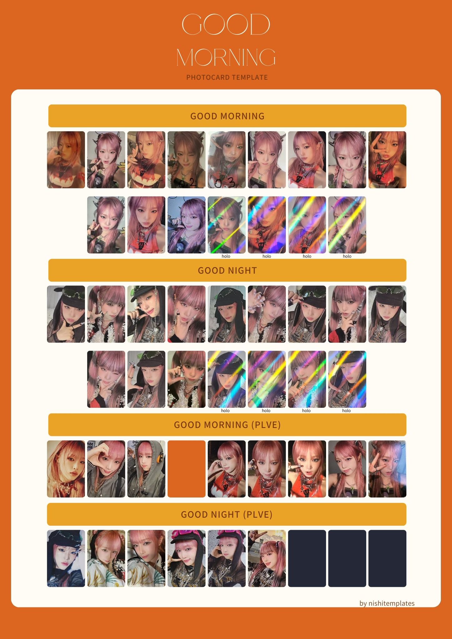 madu ~ photocard templates on X: 