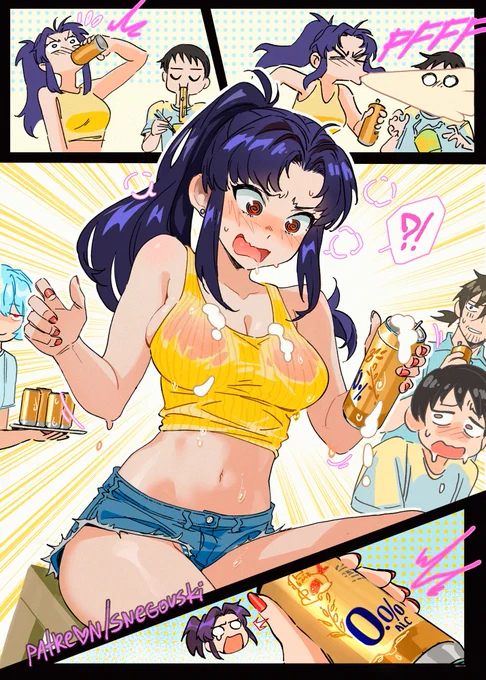 Misato's Friday ruined 