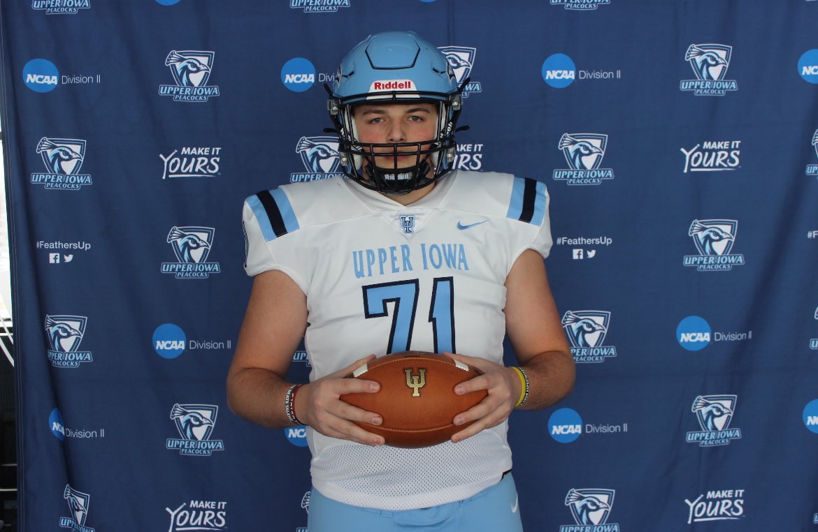 BradenPlotz's tweet photo. After a great talk and visit, I’m blessed to have received an offer from Upper Iowa! @Coach_Hoskins @CoachParling @CoachTGerhard https://t.co/EVq89chAX3