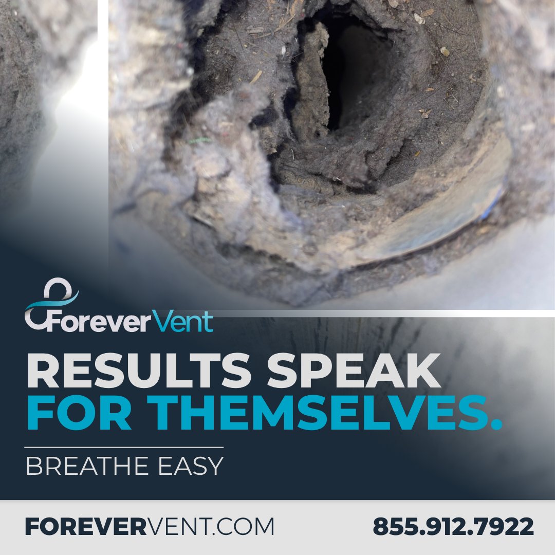 The results speak for themselves! Swipe left to see the amazing transformation of a recent dryer vent cleaning job. ➡️🧼

#BeforeAfter #CleanAirSolutions #HomeMaintenance #ForeverVent #TransformationTuesday