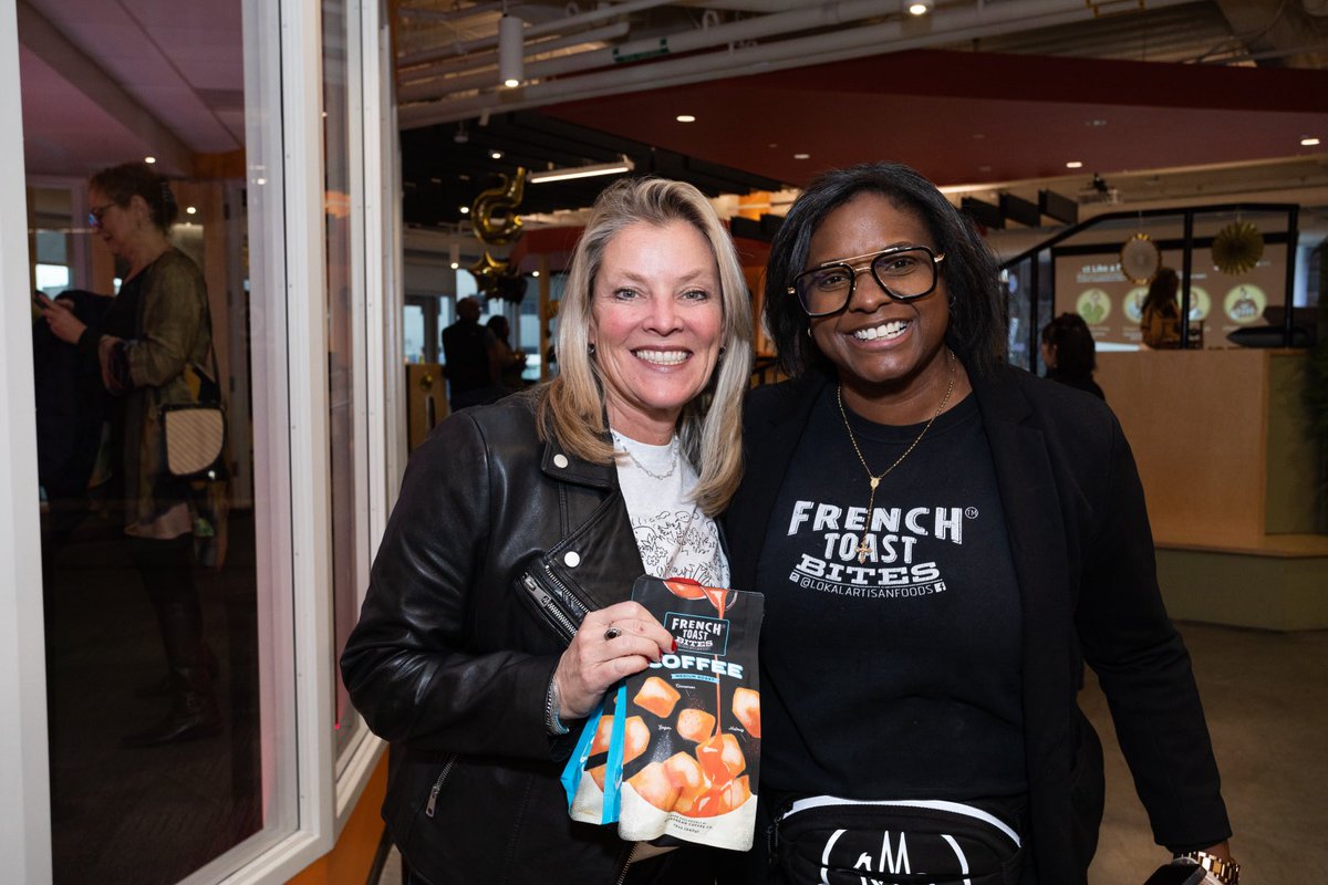 Still in shock that I will not have the ability to share a hug with this wonderful human. @charisemcgill was a beautiful light.  All who experienced her French Toast Bites line of products and her effervescent personality are better for it!