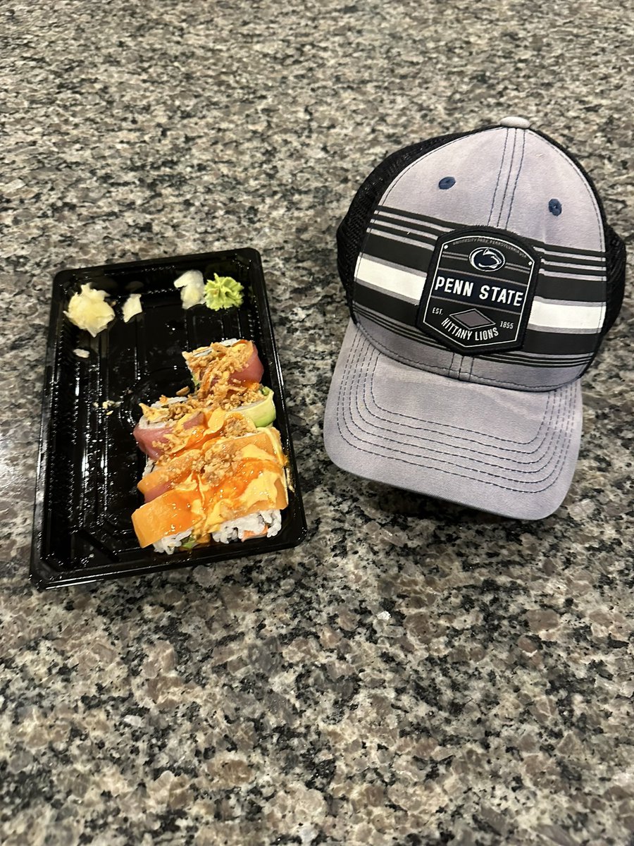 No time to cook.  #fridaynightwrestling needs my attention. #weare #pennstate