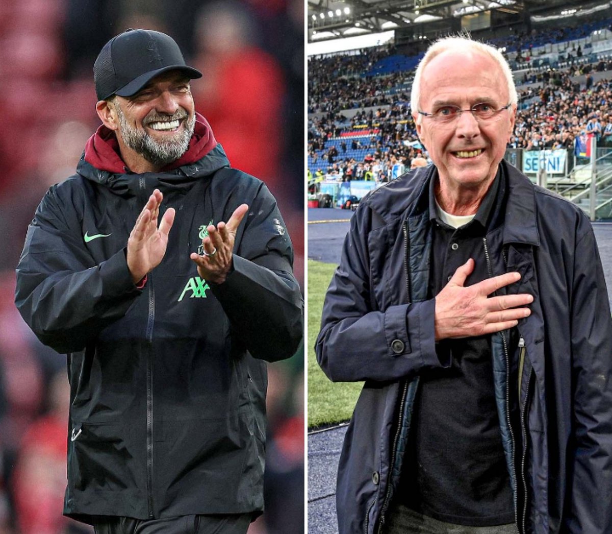 NicolaVidal1's tweet photo. El conocido ex-entrenador, Sven-Goran Eriksson, ha sido notificado de ingresar a la fase terminal de un cáncer de páncreas a lo que comentó que una de las cosas que lamenta es nunca haber podido dirigir al Liverpool. 

El comentario llegó a los oídos de Jürgen Klopp, quien dijo lo siguiente 🎙️: "Él es bienvenido a venir, sentarse en mi oficina y hacer mi trabajo por un día si así lo quiere. Estoy seguro que puede pasar unas horas maravillosas". 

THIS is Liverpool  🙌🏽❤️.