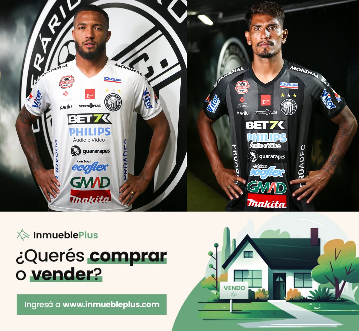 juanangelovando's tweet photo. UN POCO DE CAMISETA
EN TU SPONSOR.

El #OperarioFerroviario de Brasil presentó su nueva camiseta para encarar la temporada, en la que tiene como objetivo subir a la Serie A.

Lo impresionante de la presentación es la cantidad de sponsors que tiene la camiseta, UN TOTAL DE 29. https://t.co/14YxSF5FpY