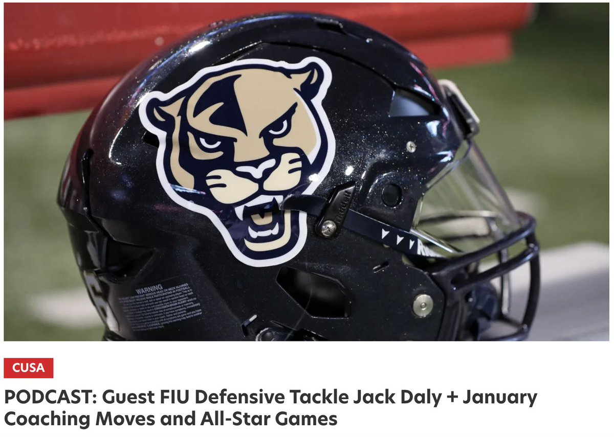 New G5FD Podcast 🏈

<a href="/EricCHenry_/">Eric Henry</a> and I talk coaching moves and All-Star games
 
Plus, <a href="/kevin_barral/">Kevin Barral</a> sits down with <a href="/JackDaly50/">Jack Daly</a> about training for pro opportunities and finishing his college career at FIU. 

🎧: si.com/college/group-…