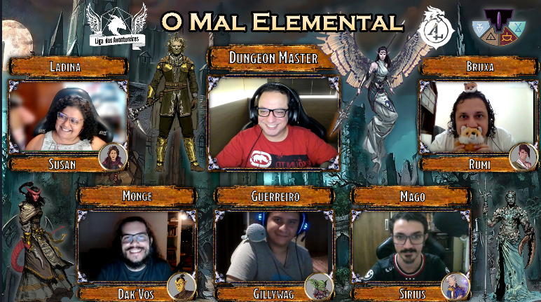 ligaventureiros's tweet photo. @igorfaria @PrestesSousa @LusRicardoSilv5 @xolivialopes @paulabot @Saraivaverso @RaposaAquarela @DnD_AdvLeague @Wizards_DnD @patbritooficial Chegamos!!!!!!!! Volta de O Mal Elemental hj lá na https://t.co/lKbnY8W9fz. https://t.co/7pcRJXnGno
