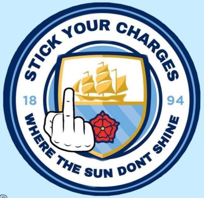 ManKippax's tweet image. Good night to all my Manchester City gang ‼️‼️‼️Can you all do me a favour and tell all the haters that they can stick the 115 charges where the sun don’t shine‼️‼️‼️ we don’t care 💯💯💯