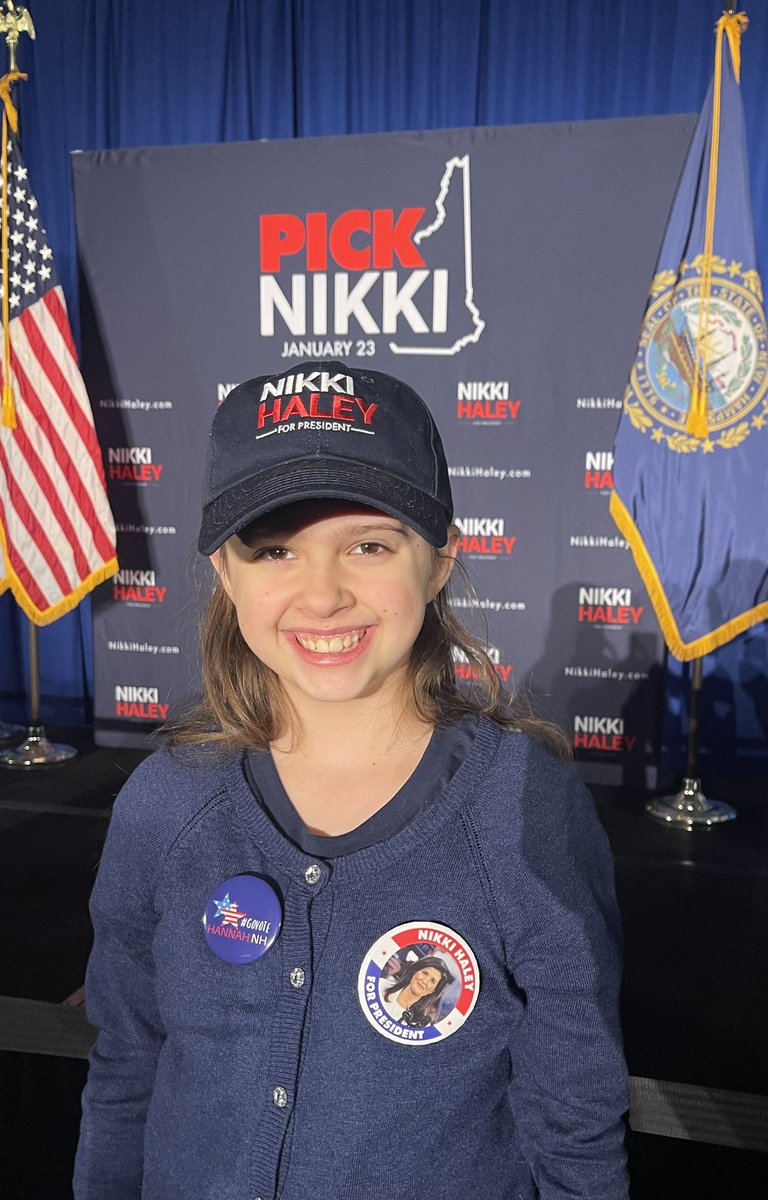 Hannahnh2023's tweet image. Only a few minutes left before @NikkiHaley speaks on stage!