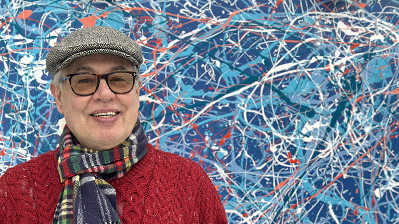 Our faculty of arts offices are more colourful than ever with the addition of professor Eric Weissman's art. Discover how art transformed his life from homelessness and addiction to equal parts academic and artist! 🎨 👨‍🏫 Read more ➡️ bit.ly/493KL03