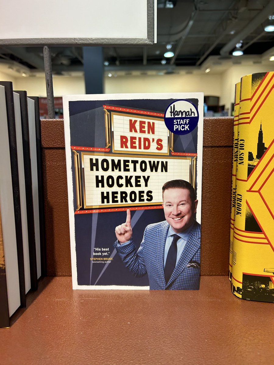 My <a href="/chaptersindigo/">Indigo</a> Staff Pick is a great book by <a href="/SNKenReid/">Ken Reid</a>.  Inspiring the readers of #Ptbo