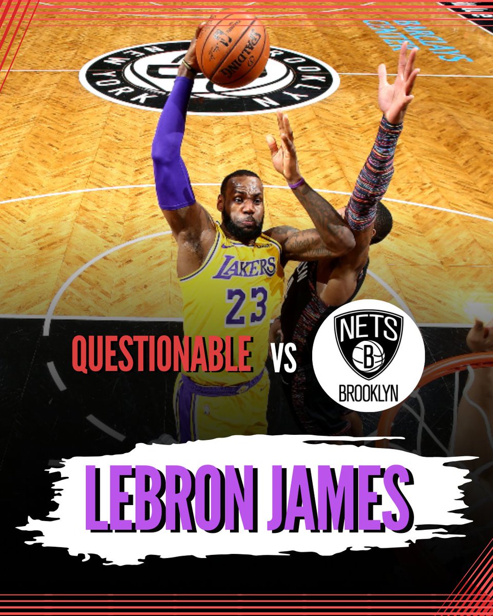 LebronReign's tweet photo. Due to his ankle 🦶, LeBron James MIGHT not play tonight 😥 Lakers have established that their usual Starting 5 do make a difference, Let's see if LeBron makes to it 🤷‍♂️
.
.
.
#NBA #Basketball #LeBronJames #Lakers #LakersNation #GoatJames #LBJ23 #KingJames #anthonydavis https://t.co/6BEsSNKBb5
