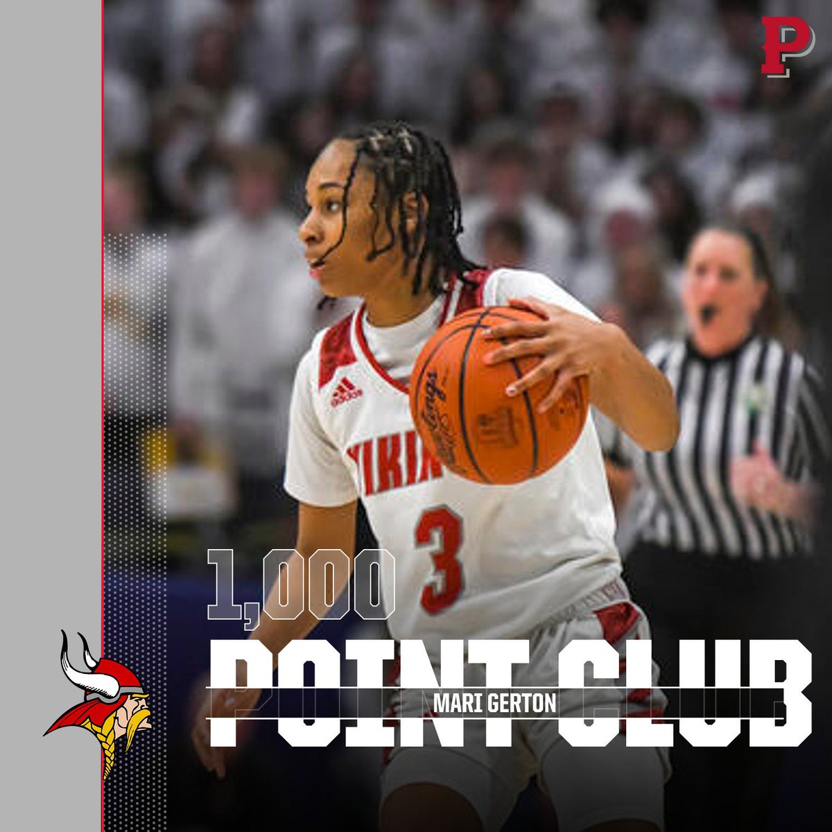 Congratulations to our <a href="/PVikes/">Princeton Lady Vike Hoops</a> Mari Gerton  (@Kballer2025) for joining the 1,000 Point Club! Truly a special moment that everyone associated can enjoy! 

#AAGV #GoVikes