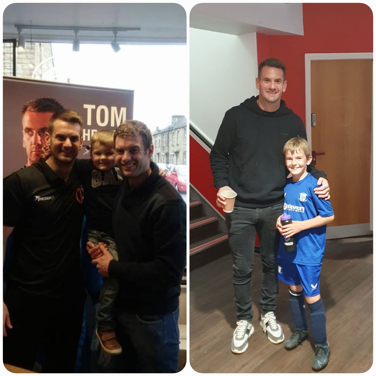 SteetonKnuckles's tweet photo. @topcat1882 @TurfCastPodcast Definitely - @TomHeatonGK ignited Ollys interest in Burnley. Such a great down to earth bloke too 💙 https://t.co/WPVDrjP12D