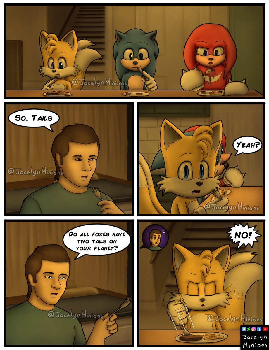 JocelynMinions's tweet photo. This comic I have finished almost 2 years ago, but it discourages me and I did not know if to publish it, already after almost 2 years I encourage myself and decided to publish it ^w^

The other parts of the comic under the thread

#SonicMovie #SonicTheHedgehog #Sonic https://t.co/2TwoVwZjgn