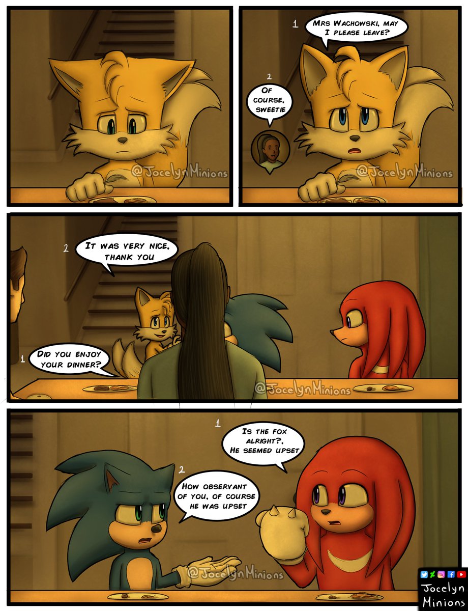 JocelynMinions's tweet photo. This comic I have finished almost 2 years ago, but it discourages me and I did not know if to publish it, already after almost 2 years I encourage myself and decided to publish it ^w^

The other parts of the comic under the thread

#SonicMovie #SonicTheHedgehog #Sonic https://t.co/2TwoVwZjgn