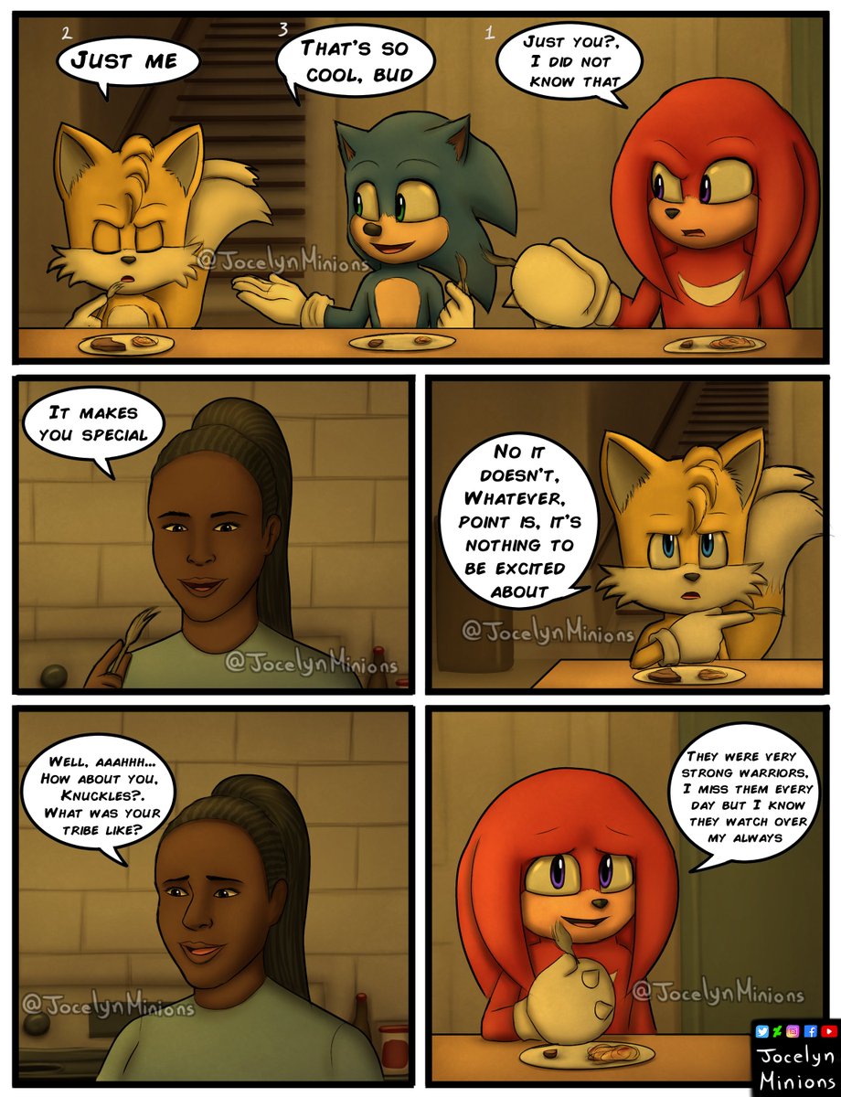 JocelynMinions's tweet photo. This comic I have finished almost 2 years ago, but it discourages me and I did not know if to publish it, already after almost 2 years I encourage myself and decided to publish it ^w^

The other parts of the comic under the thread

#SonicMovie #SonicTheHedgehog #Sonic https://t.co/2TwoVwZjgn
