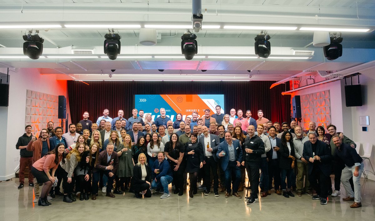 Cyderes's tweet photo. Last week our global sales team took over our Kansas City office for Evolve 2.0 π. It was a whirlwind of knowledge sharing and team building as we charted our course for an epic year ahead.
#FlashbackFriday #Cyderians #EvolvewithCyderes https://t.co/fZoi2lSmHt