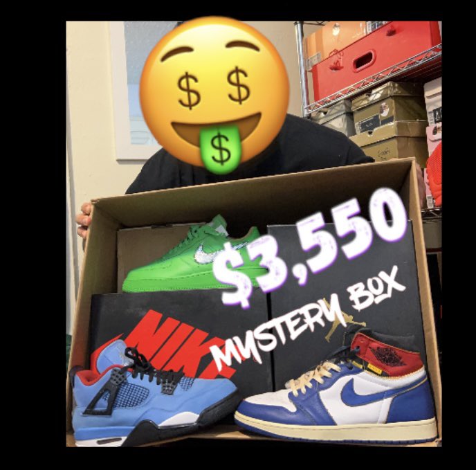 $3,550 <a href="/TgotSole/">T</a> mystery beater box unboxing is now live youtu.be/4OaiRmkj2YM?si…