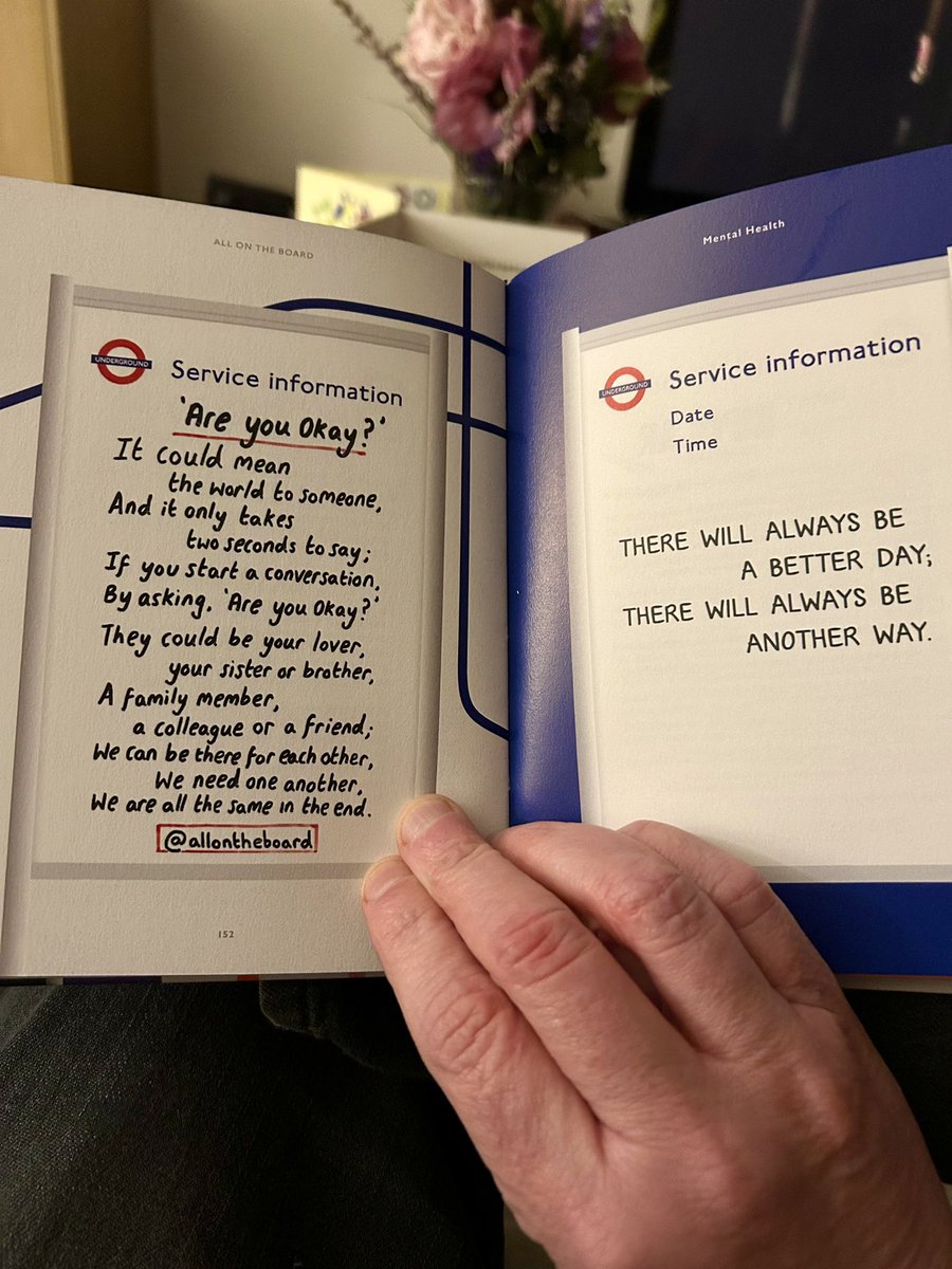 Sometimes you see the daily message board from @allontheboard and sometimes you just turn the page and the message is as though it was meant for you.