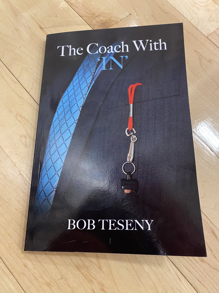 CoachDMac_LEAD's tweet photo. 20+ yrs of #leadership and coaching experience in his book The Coach With “IN”.  I enjoyed reading it, thanks, Coach @BobTeseny!! https://t.co/7UIx3pN2ZR